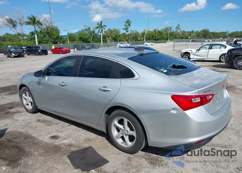 2017 Chevrolet Malibu 1Fl from USA, damaged, VIN 1G1ZC5ST0HF264517